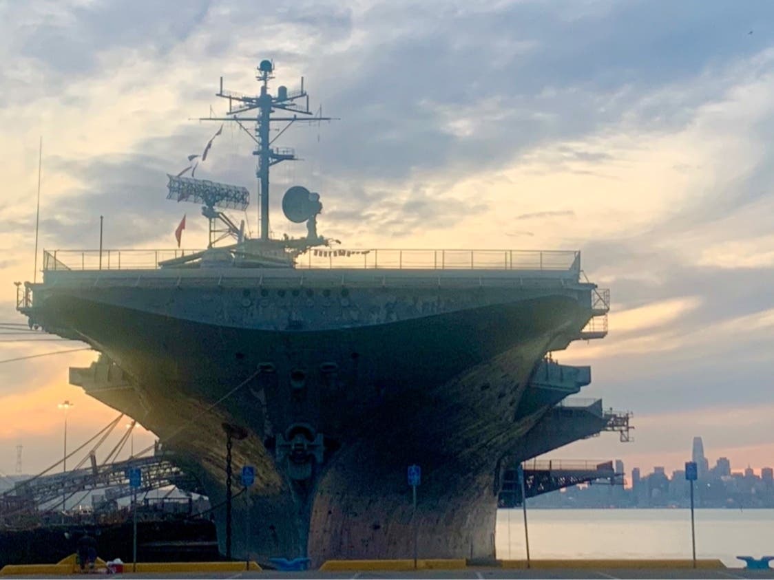The USS Hornet, Alameda, Calif.
