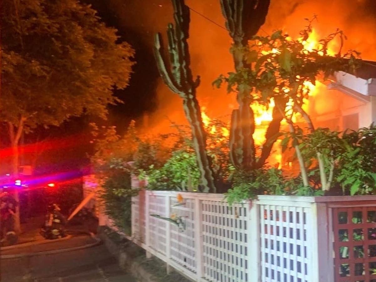 The residential fire was logged at 3:21 a.m. on the 700 block of Buena Vista Avenue in Alameda, CA.