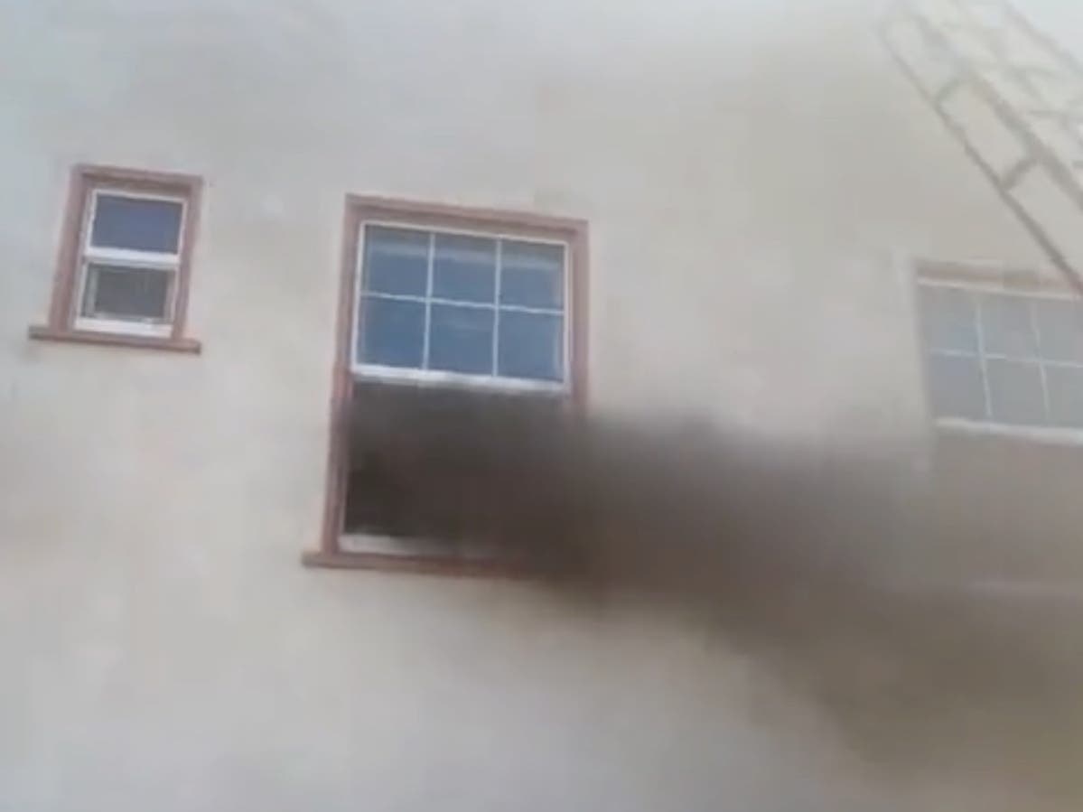 House fire in San Leandro, Calif.