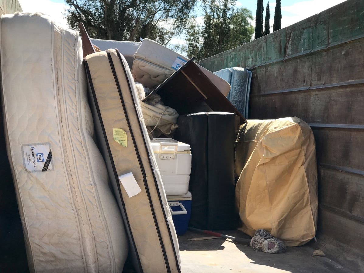 The free drop-off program is run by Waste Management. 