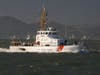The Coast Guard Cutter Tern cruises along the San Francisco, Calif., waterfront on its way back to Yerba Buena Island on October 6, 2007.
