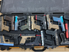 Handguns recovered by Richmond Police Officers during a warrant search of a residence in the 1200 block of Sanderling Island in Richmond, Calif., on June 28, 2023.