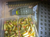 Ammunition and a grenade recovered by Richmond Police Officers during a warrant search of a residence in the 1200 block of Sanderling Island in Richmond, Calif., on June 28, 2023.