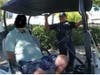 A suspect was arrested on suspicion of fraud-related allegations and outstanding warrants at a San Ramon golf course, police said.