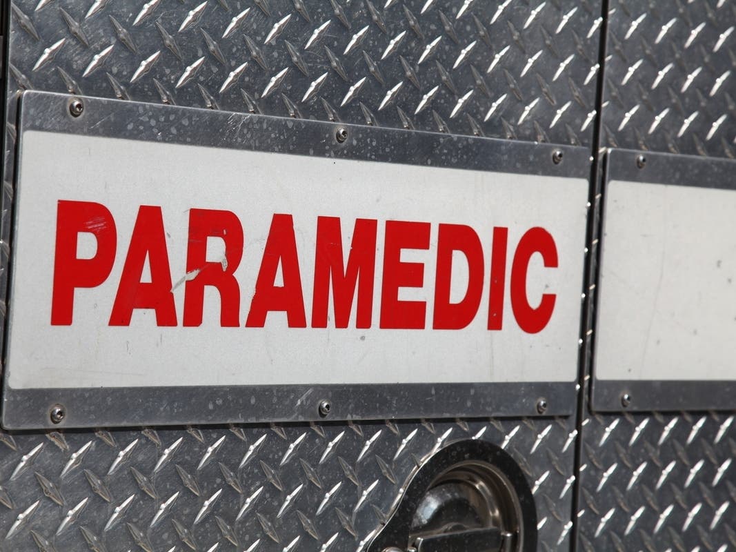 The victim was transported to an area hospital, where they were pronounced dead.
