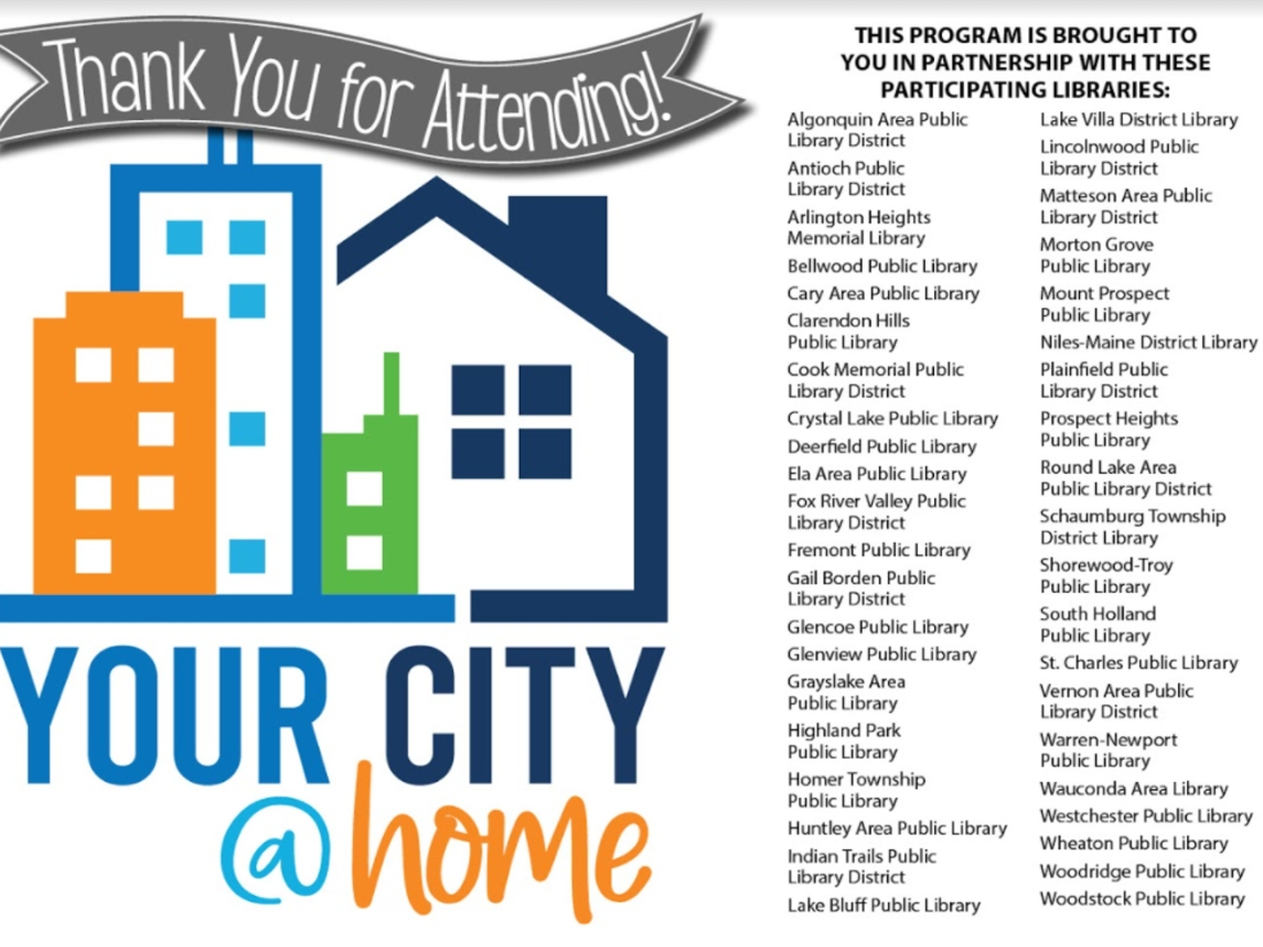 41 libraries partner with 9 Chicagoland museums and attractions.