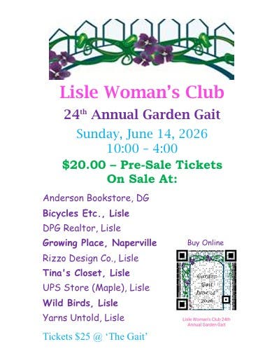 LWC 24th Annual Garden Walk and Craft Fair