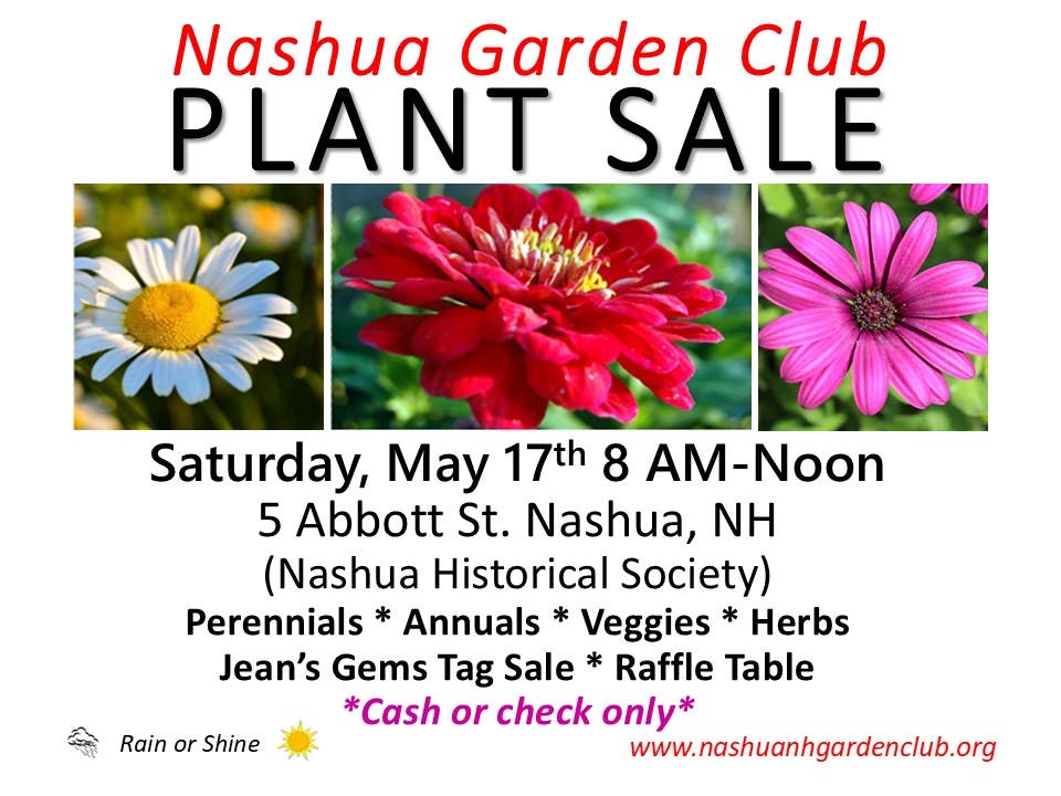 Nashua Garden Club Annual Plant Sale 