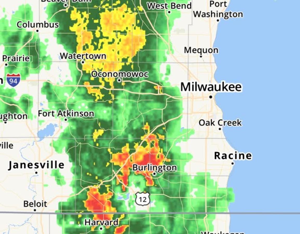 Strong Storms, Flooding Tuesday Evening Mount Pleasant, WI Patch