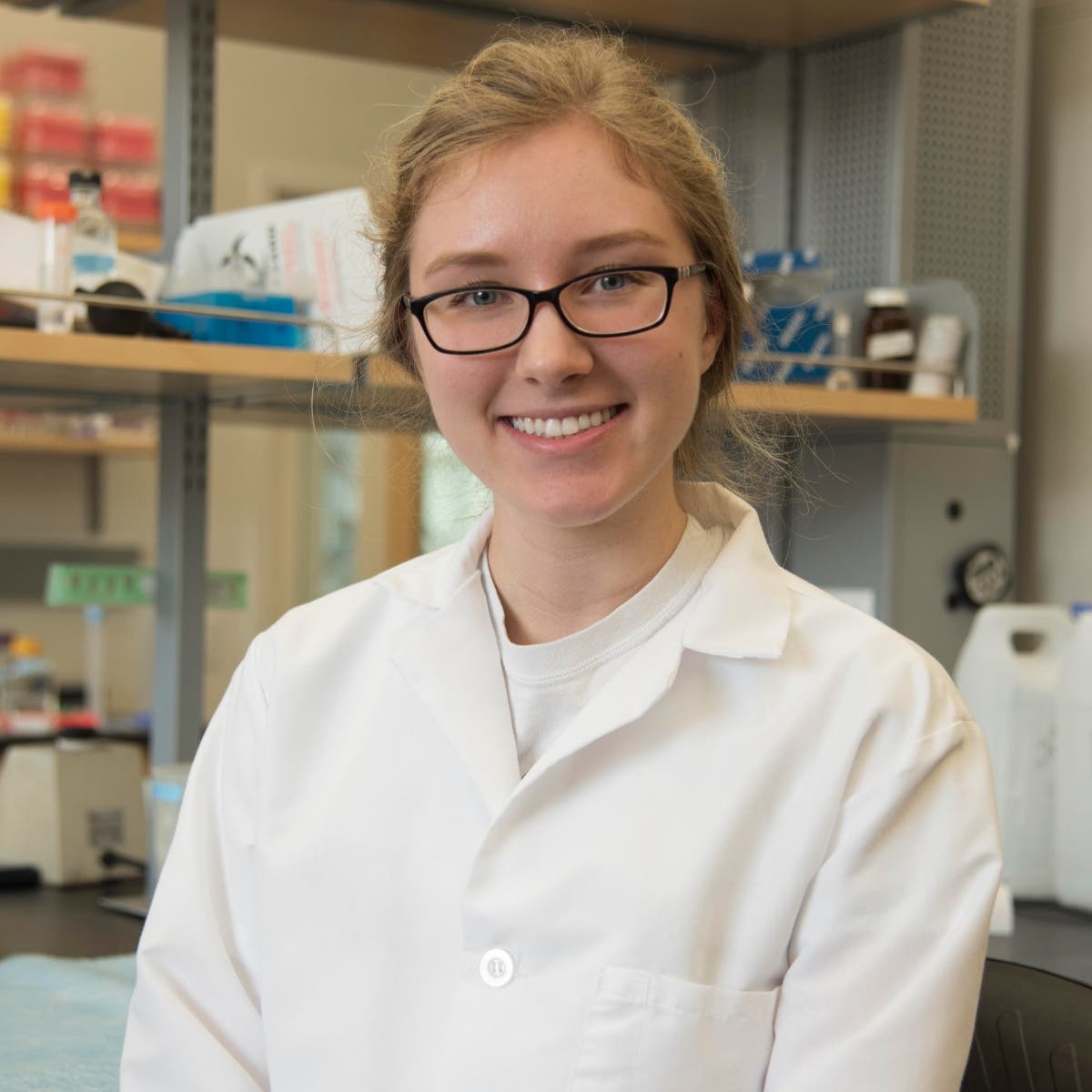 Sarah Doughty, of Waukesha, was honored with the Mary Shine Peterson Award. 