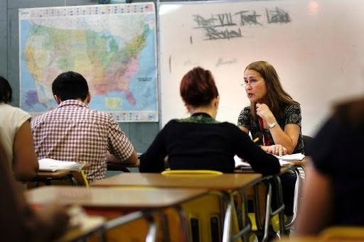 A new report shows teacher salaries have fallen nationwide over the last 10 years.