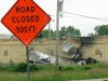 Both freeway frontage roads are also closed, sheriff's officials said.