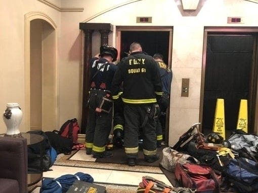 Building management had been fined over an apparent safety issue before the accident.