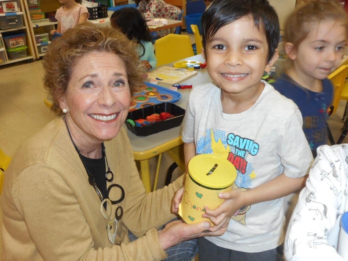 Enid Edelson of Preschool Advantage at The Preschool Place & Kindergarten.