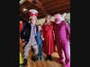 Mad Hatter and Cheshire Cat with Tea Partiers!