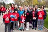 An all-ages team from the Village Church of Northbrook competed in the race.