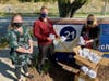 North Suburban YMCA donated 1,500 masks to Wheeling School District 21.  Shown: Kara Beach, Communications Specialist, Wheeling School District 21, Bob Gurney, Assistant Superintendent, Wheeling School District 21, and Kathy Fielding, North Suburban YMCA 