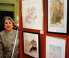 Artist Kay Thomas opened a new exhibit of water colors in March at the North Suburban YMCA’s Community Art Gallery.  