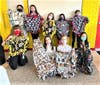 NSYMCA kids show off hand-made fleece pet blankets that were donated to local animal shelters.  Back row: Uka Shinen, Alicia Huang, Mackenzie Tschan, Rachel Becker, Fifi Huang.  Front row: Bella O’Connor, Abby O’Connor, Arianna Sheedy, Misheel Bolderdene.