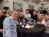 The North Suburban YMCA hosted its third annual “Trivia Night” night on February 26. Shown here is Team Here to Speed Date.