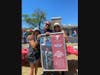 Wendy Lacey, volunteer; Frank Karkazis, FGK Services and Eric Fischer Ride organizer; and Jeri Calvetti, FGK Services Community Outreach director at the Eric Fischer Memorial Ride and Celebration in 2021.