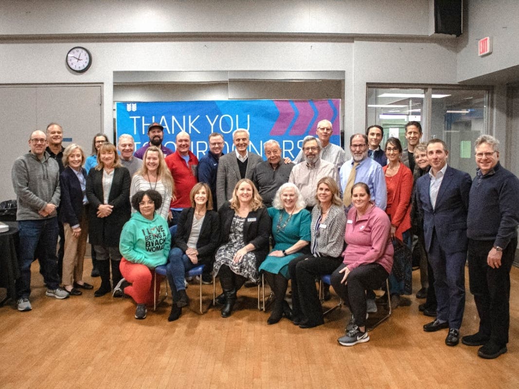 Attendees of North Suburban YMCA  annual meeting held October 19, 2022.  