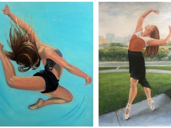 CAPTION: North Suburban YMCA’s Community Gallery is showcasing Sandy Sheagren’s artwork through June. 
