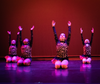 Caption:  NSYMCA's North Suburban School of Dance at their June 3 recital (left to right): Veronica Mandle, Maya Menezes, Adelle Weinstein, Reagan Larson 