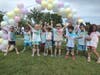 NSYMCA Campers participate in the annual Color Run at the Y in Northbrook.