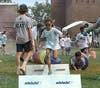 NSYMCA Campers participate in the annual Color Run at the Y in Northbrook.