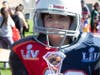 At the NSYMCA’s Fall Fest on Sunday Oct 22, an 11-year-old boy dressed in Tom Brady dueling jerseys proudly smiles at his win for “Most Creative Costume” in the Y costume contest.
