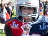 At the NSYMCA’s Fall Fest on Sunday Oct 22, an 11-year-old boy dressed in Tom Brady dueling jerseys proudly smiles at his win for “Most Creative Costume” in the Y costume contest.