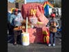 Danita Ivory and her 7-year-old son, Caleb show off their 1st place trophy for “Most Creative Vehicle” at the NSYMCA’s Fall Fest ‘Trunk or Treat’ on Sunday, October 22.  