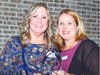 Laurie Jensen, Market Manager of Illinois Bone & Joint Institute with Kathy Fielding, CEO of the NSYMCA awarded for the 2024 Thiel Award for social responsibility and community leadership.