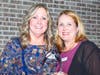 Laurie Jensen, Market Manager of Illinois Bone & Joint Institute with Kathy Fielding, CEO of the NSYMCA awarded for the 2024 Thiel Award for social responsibility and community leadership.