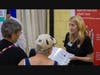 Erin Burns for Edwards Science, a medical technology company specializing in artificial heart valves and hemodynamic monitoring, speaks with guests at the NSYMCA SeniorPalooza Health Fair on September 18th.