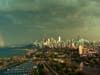 Featured photograph “Chicago after tornado watch,” part of the artist gallery at the NSYMCA in Northbrook during the month of November.