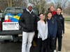 (Left to Right) Jahkil Jackson founder of “Project I am”, Quinn O’Malley, Madi Murphy, Kim Nyren, Director of Community Investment at the NSYMCA and Amanda Fielding. 