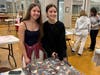 Junior members of the Glenbrook South Interact Club, Elizabeth Cash and Ella Gordon participate in the NSYMCA’s Fleece for Fur Babies Event on March 9th at the Y in Northbrook.  