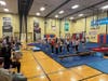 The first-ever NSYMCA Gymnastics Showcase was held at the North Suburban YMCA in May, featuring over 100 gymnasts, ranging from preschool participants to competitive team members.