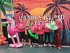 The NSYMCA Competitive Gymnastics Team Proudly show off their medals at the Illinois XCEL State Championship in Bourbonnais, IL.  (left to right) – Hannah Popkov, Nikol Dolhina, Adeline Yee, Emma Rosenkrans, Emma Sube and Erin Lee.