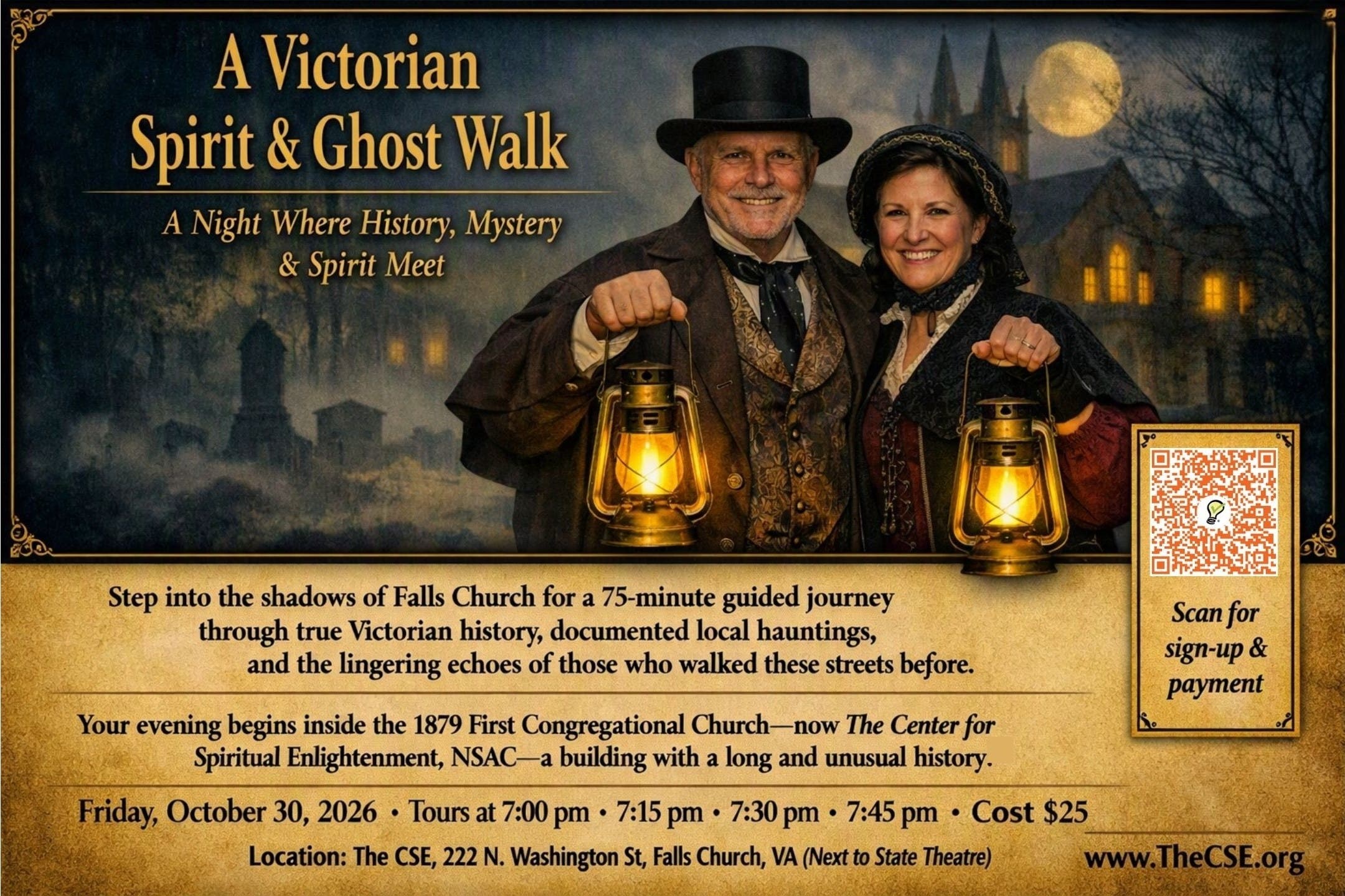 A Victorian Spirit & Ghost Walk
