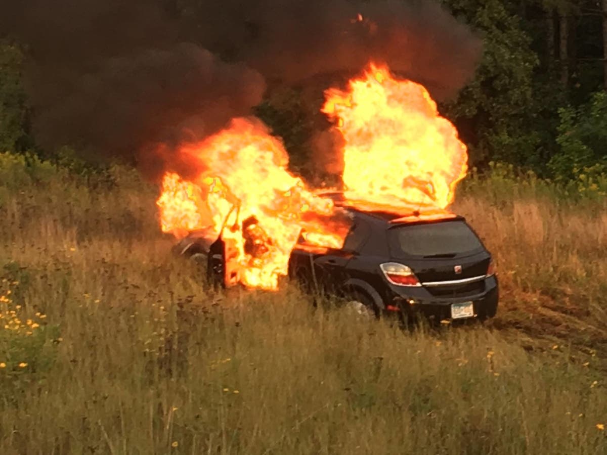 Massive Car Fire Leads To Dui Arrest In Cottage Grove Woodbury