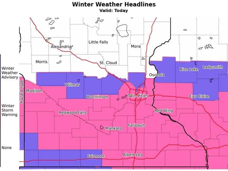 Minnesota Weather: Up To 8 Inches Of Snow In Metro, 12 Elsewhere ...