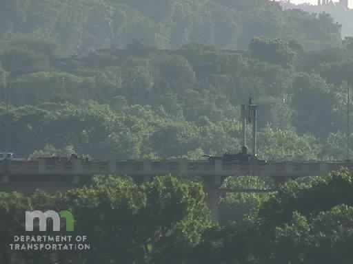 The Mendota Bridge was shut down for several hours Monday due to the hostage situation.