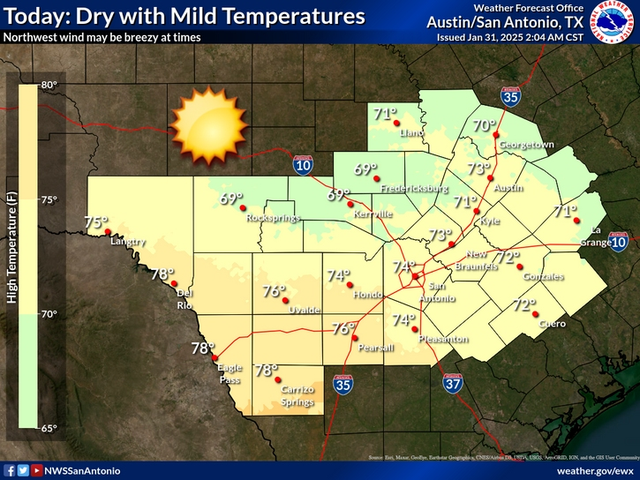 San Antonio Braces for More Humidity, Possible Record Heat: TX Weather