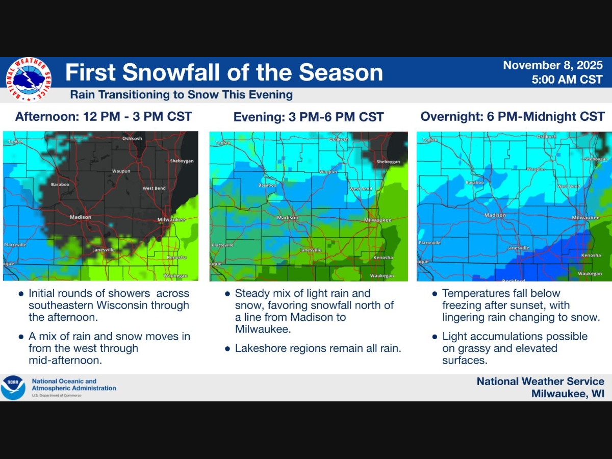 City-By-City Snowfall Outlook: Updated Totals For Southeast Wisconsin ...