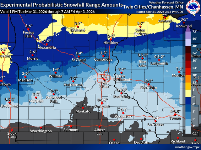 Winter Weather Advisory Issued For Twin Cities Ahead Of Ice, Sleet ...
