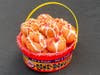 Strawberry Crunch Mini Donuts — Solem's Mini Donuts dusts strawberry donuts with vanilla sugar and homemade strawberry streusel.
