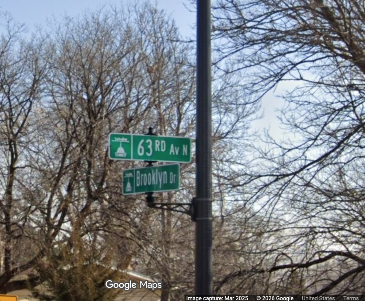 One girl has died and another is in critical condition after their minibike was struck by a vehicle Wednesday afternoon in Brooklyn Center, according to police.